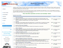Tablet Screenshot of apachelounge.com